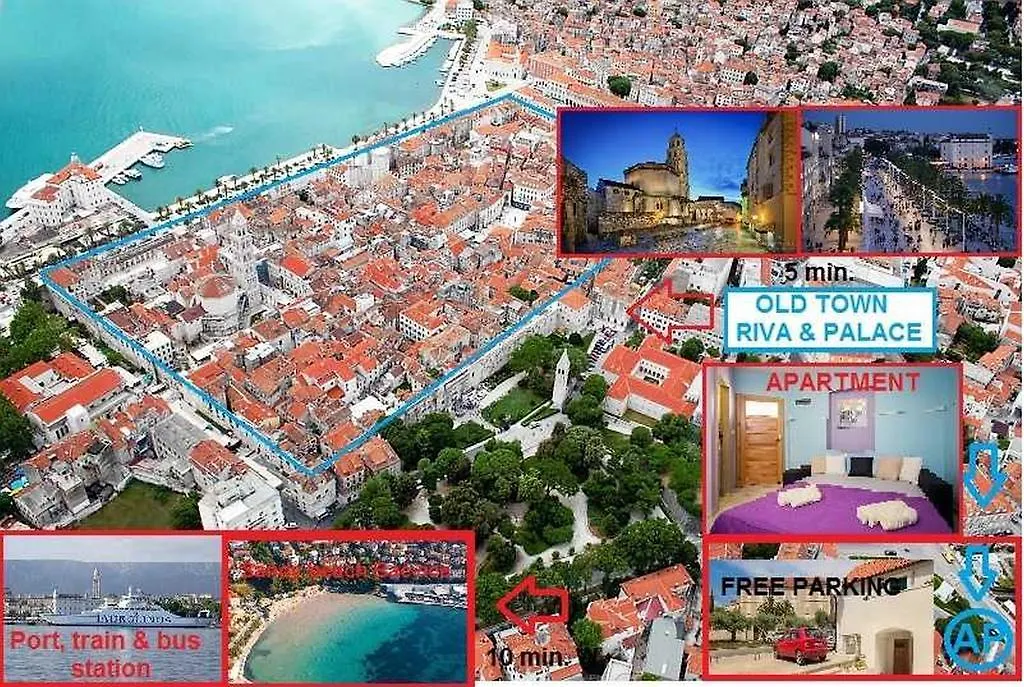 Bliss Apartments With Free Parking Split Croatia